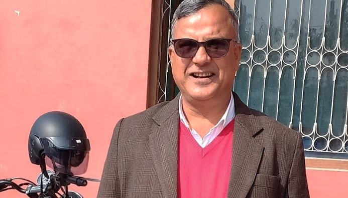 नेकपा एमालेका मकवानपुर अध्यक्ष पोख्रेल स्कुटर दुर्घटनामा परी घाइते