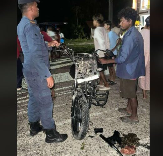 पृथ्बीनगर चाराली सडकखण्डमा सबारी दुर्घटना