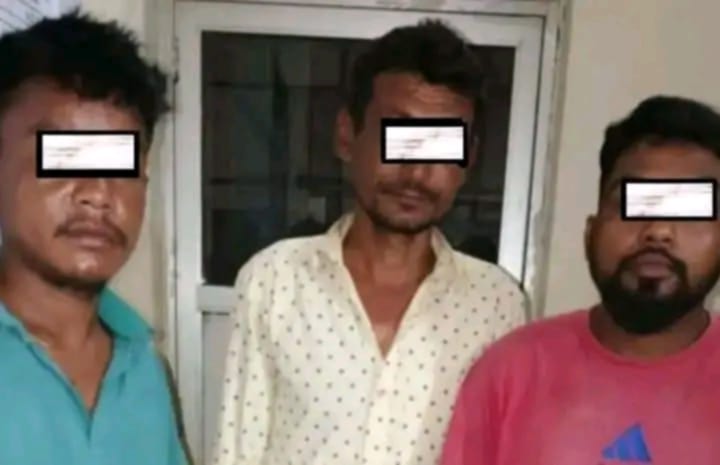 झापाको सुरुंगा बजारमा टेलिकमको तार चोरी गर्दै गरेका तीन जना पक्राउ