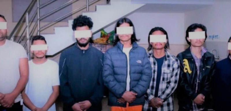 तीनकुने क्षेत्रमा आगजनी तोडफोड गर्ने थप ७ जना पक्राउ