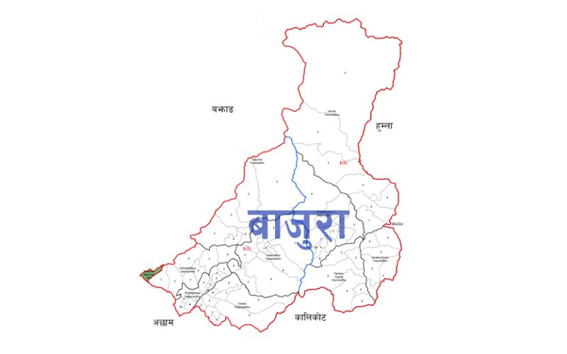 अज्ञात विस्फोटक पदार्थ विस्फोट हुँदा बाजुरामा एक महिलाको मृत्यु