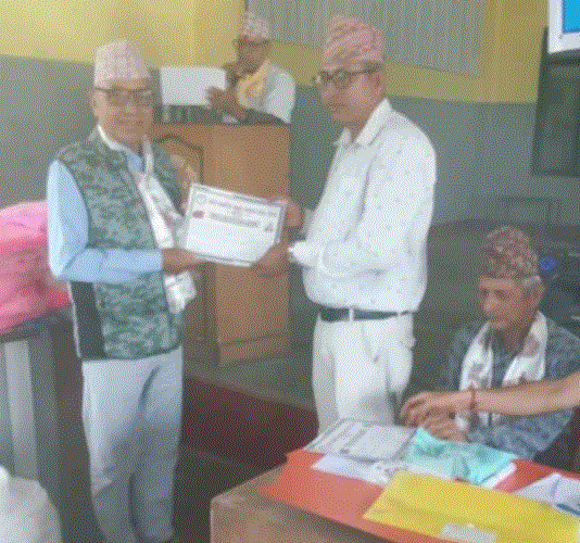 जेष्ठ नागरिक एकता समन्वय केन्द्रको आठौं वार्षिक  उत्सव तथा चुनावी सभा सम्पन्न