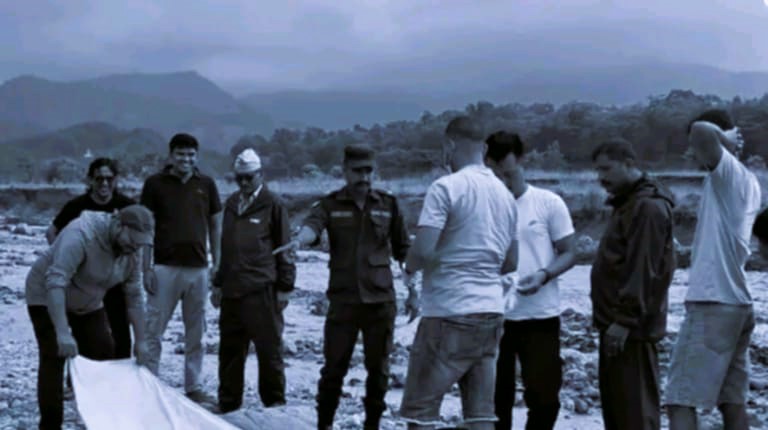 लेटाङको तेतिखोलामा अपरिचित पुरुषको शव फेला