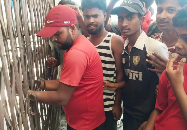 रौतहटको फतुवा विजयपुर नगरपालिका वडा नं ५ मा स्थानीय युवाहरुले गरे तालाबन्दी