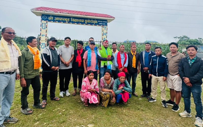 आधारभुत विद्यालय ठुलो टोडकेको विव्यसको अध्यक्षमा समाज लामा पुन नियुक्ती