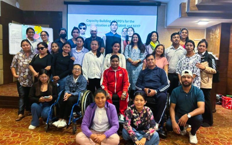 जलवायु परिवर्तन र विपद् व्यवस्थापन तालिम सुरु, अपाङ्गता भएका युवा सशक्तिकरणमा केन्द्रित