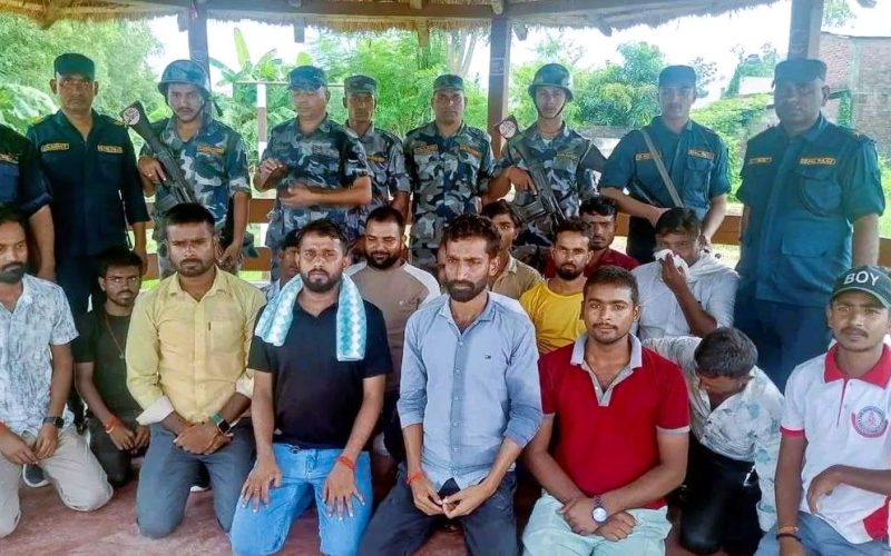 विजयनगर गाउँपालिकामा तोडफोड–आगजनीमा संलग्न १६ जना पक्राउ