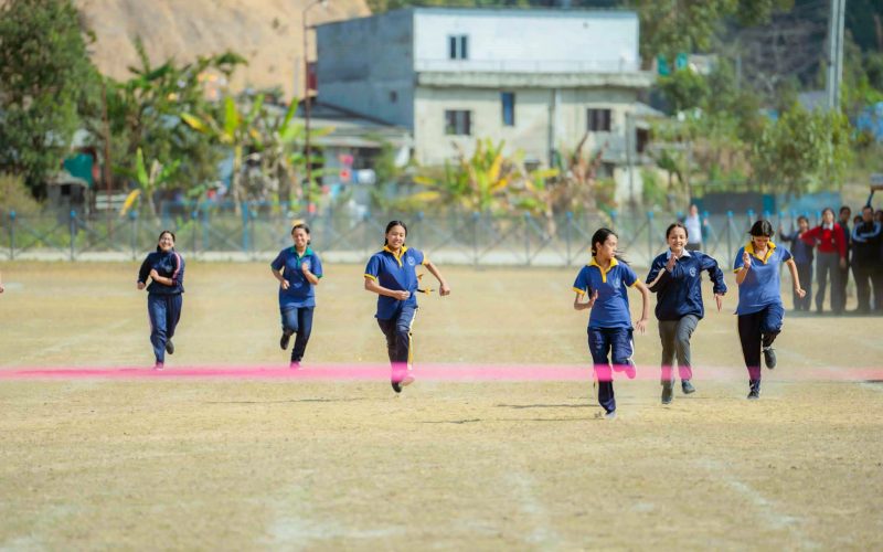 ज्ञानदीपको रजत जयन्तीमा खेलकुदको उत्साह, आन्तरिक प्रतियोगिता सुरु