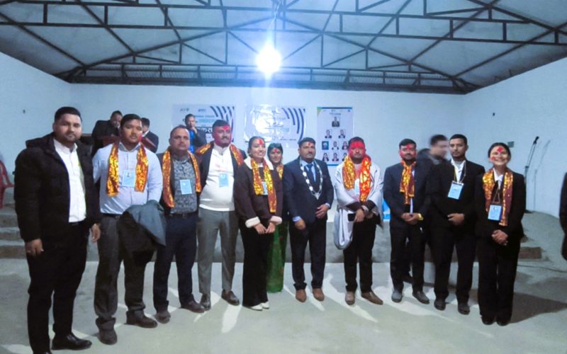 कमलनगर जेसीजको नेतृत्व देवराज भण्डारीलाई, नयाँ कार्यसमिति निर्वाचित