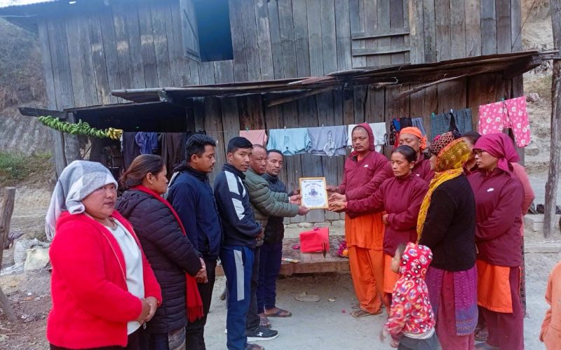 उत्तर बहादुर गोलेप्रति नेकपा (माओवादी) मकवानपुरद्वारा श्रद्धाञ्जली