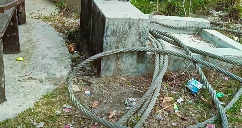 ५ वर्षदेखि अलपत्र झुलुङ्गे पुलका सामग्री छरपस्ट, गढि–५ का स्थानीय सेवा सुविधाबाट अझै वञ्चित