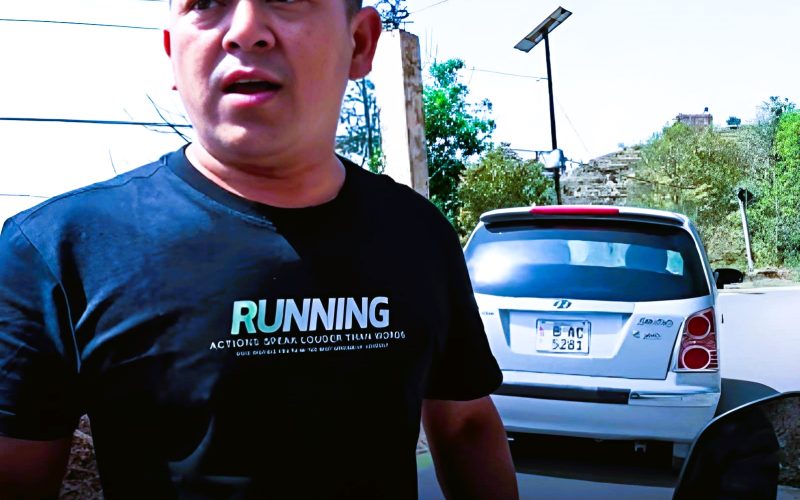 नगरकोट सडकमा ओभरटेक विवाद: कार चालकको कुटपिटपछि भिडियो भाइरल