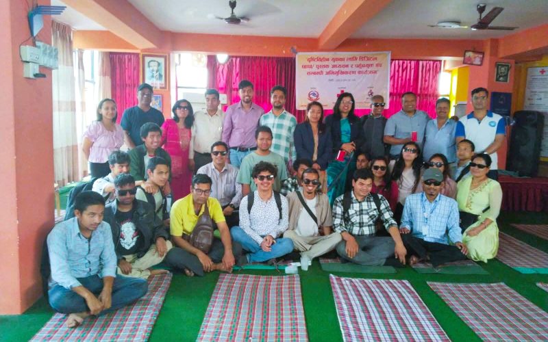 एक्काइस दृष्टिविहीन बने मुद्रित पुस्तक पढ्न सक्षम