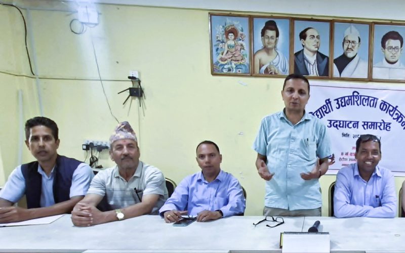 हेटौँडा–४ मा कक्षा ९ का विद्यार्थीलाई सीपमूलक तालिम, ७५ विद्यार्थी सहभागी