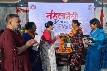 हेटौंडामा नेवा फुड फेस्टिबल भव्य उद्घाटन, नेवारी परिकार र संस्कृतिप्रति आकर्षण