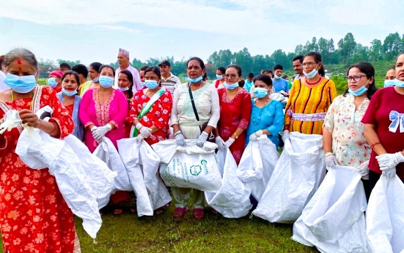 हेटौंडा–८ मा ‘फोहोर खोज चुनौती’ सम्पन्न, १९ टोलका ३८ समूहले संकलन गरे २,२०० केजी अजैविक फोहोर