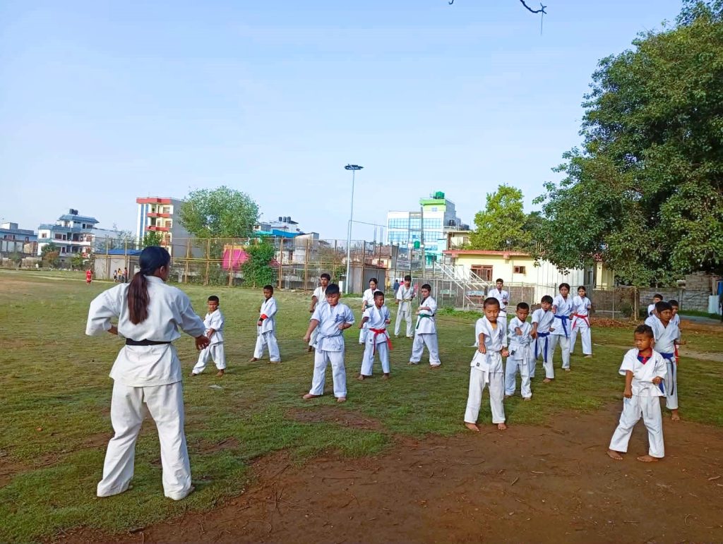 मकवानपुरमा शनिबार जिल्लास्तरीय फुलकन्टयाक्ट क्योकुशिन कराँते प्रतियोगिता हुँदै