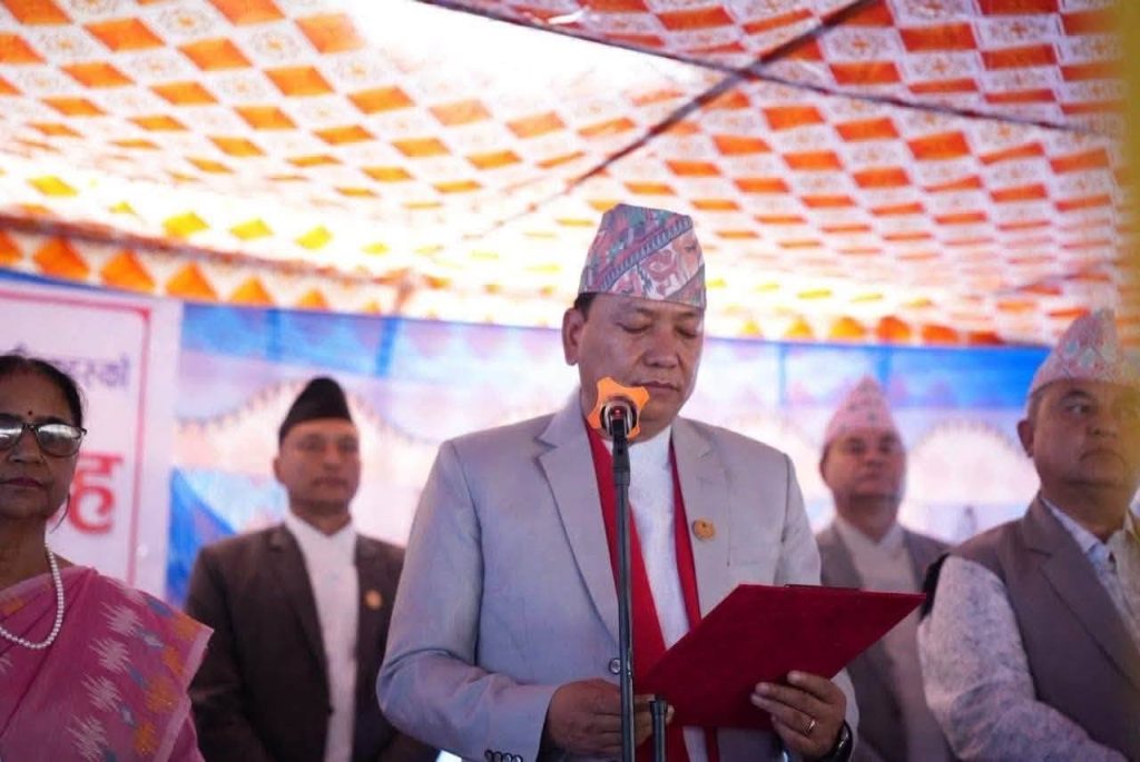 राप्रपा विवादकै बीच किरण थापा मगर बागमतीको मुख्यमन्त्री नियुक्त