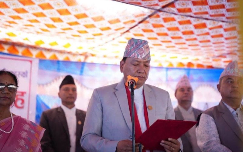 राप्रपा विवादकै बीच किरण थापा मगर बागमतीको मुख्यमन्त्री नियुक्त